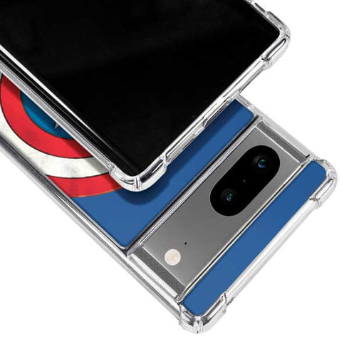 Marvel Captain America Shield Google Pixel 8 Clear Case